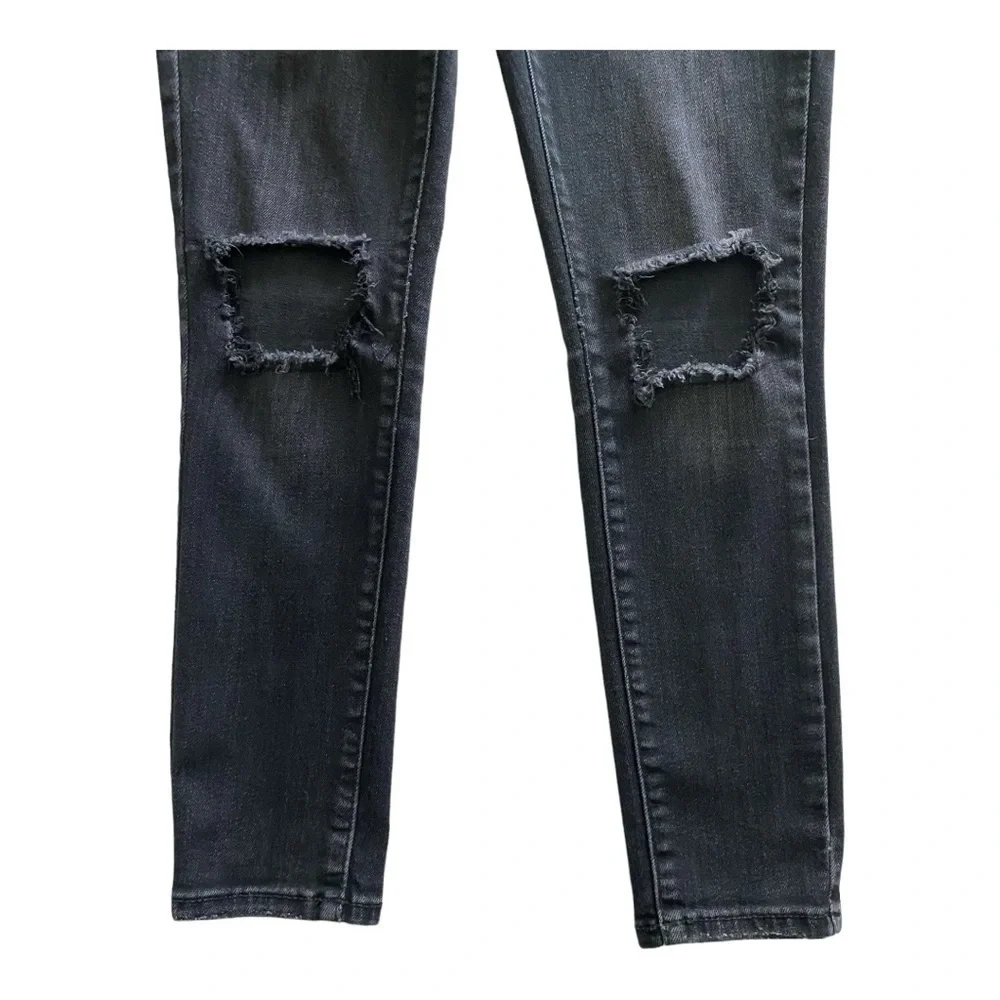 (2)-ART CLASS-GIRLS BLACK DENIM JEANS-SIZE 12